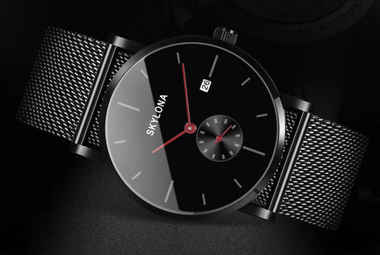 Carnival Collection Red Men Watch Small Seconds Dial 24hours