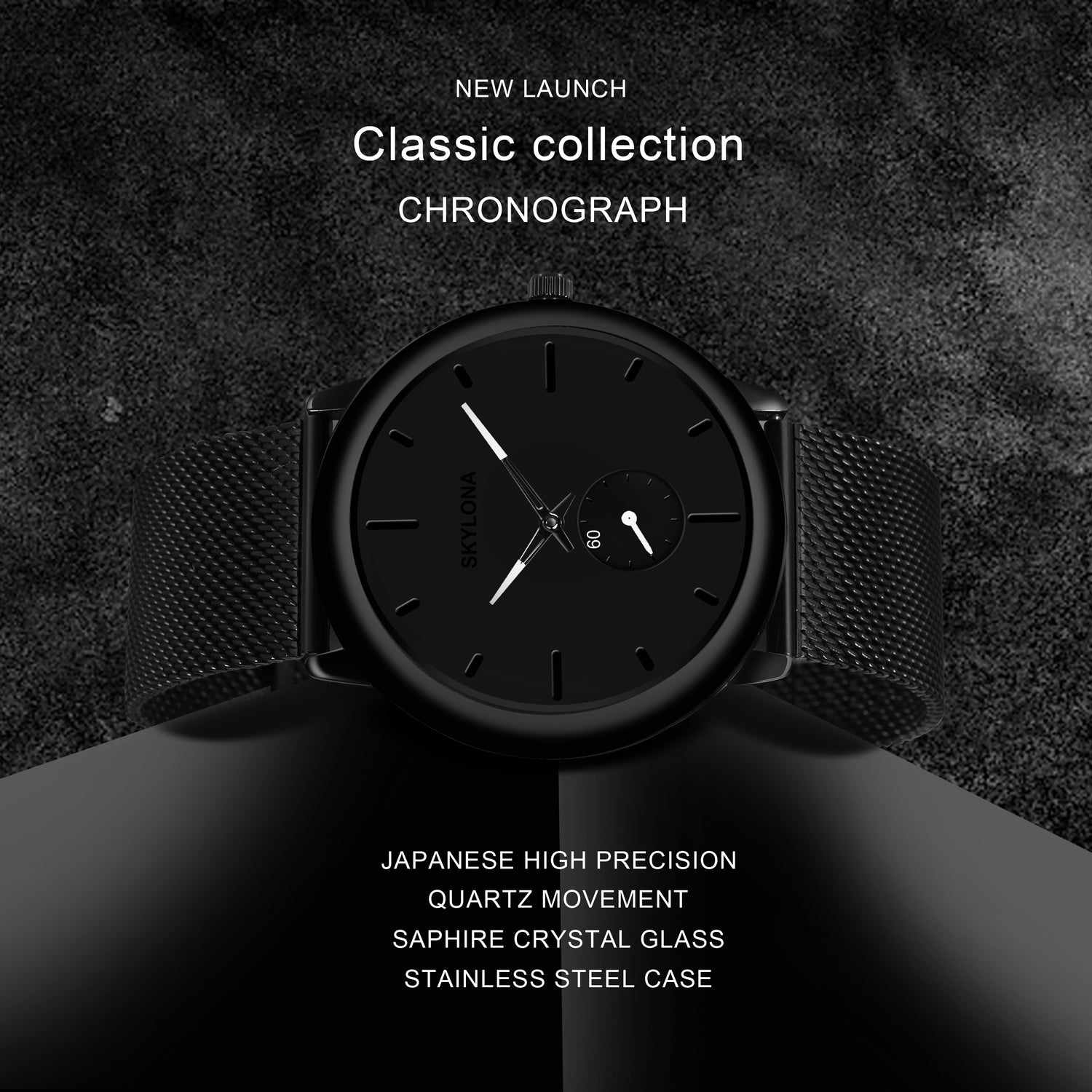 chronograph watches collection banner – stylish precise timepieces