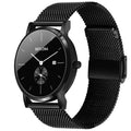 Carnival Collection Men Watch Small Seconds Dial 24hours Thin Casual Mesh Band