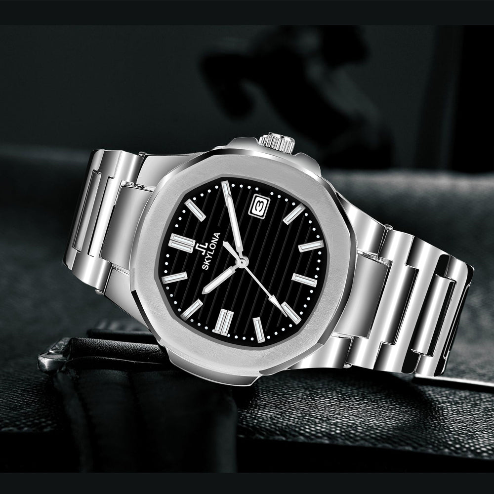 Elite Collection black watch on wrist