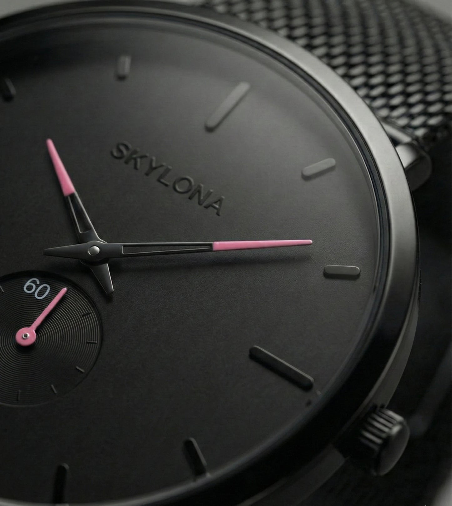 Classic Pink Chronograph Watch For Women