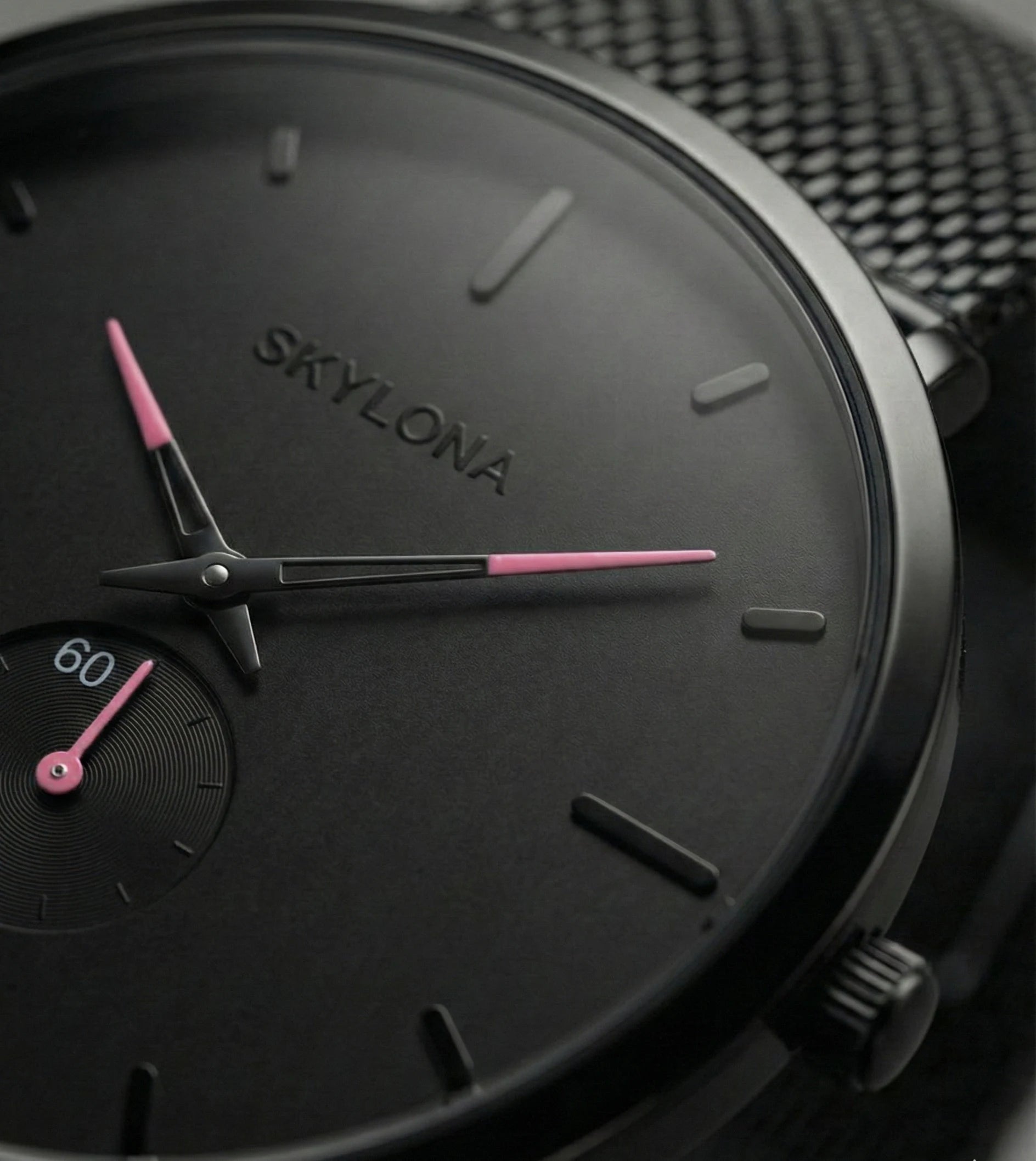 Classic Pink Chronograph Watch For Women