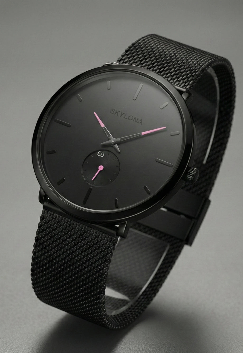 Classic Pink Chronograph Watch For Women