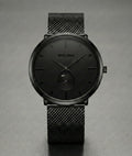 Classic Black Chronograph Watch for Men