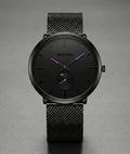 Classic Purple Chronograph Watch for Men