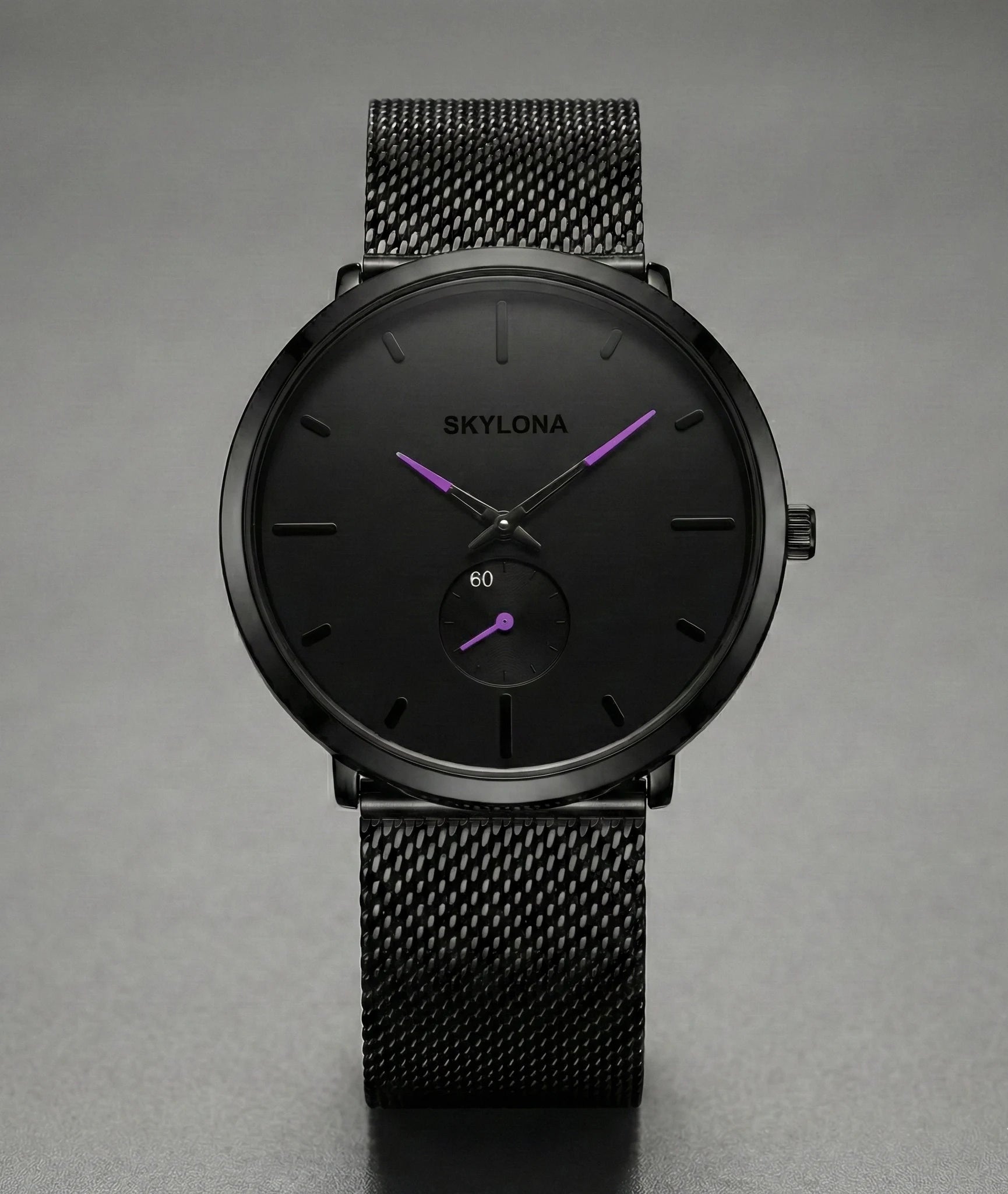 Classic Purple Chronograph Watch for Men