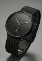 Classic White Chronograph Watch for Men