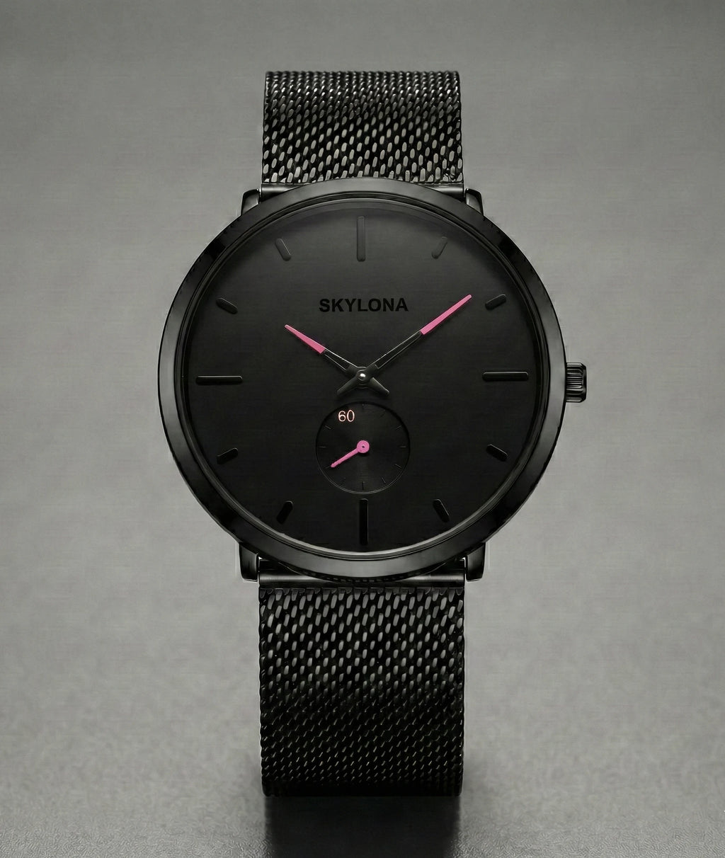 Classic Pink Chronograph Watch For Women