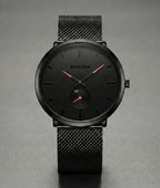 Classic Pink Chronograph Watch For Women
