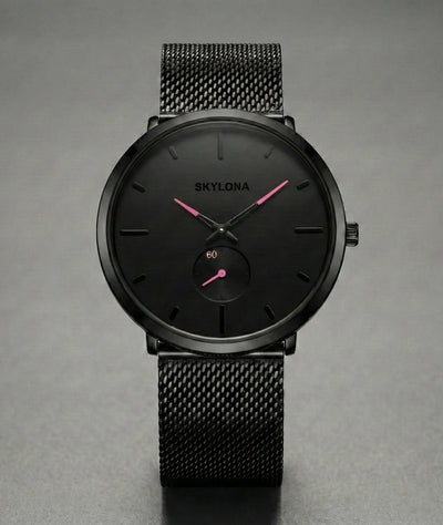 Classic Pink Chronograph Watch For Women