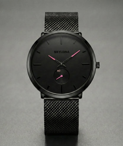 Classic Pink Chronograph Watch For Women