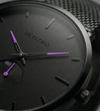 Classic Purple Chronograph Watch for Men