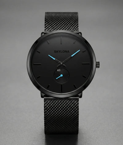 Classic Blue Chronograph Watch for Men