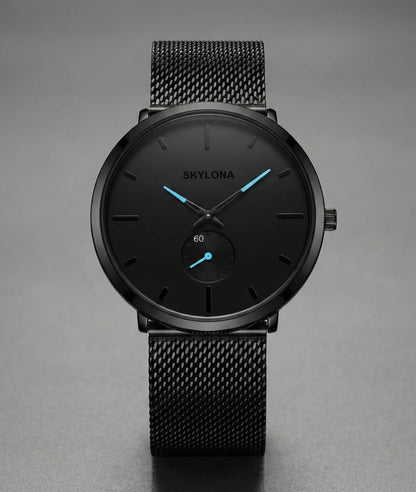 Classic Blue Chronograph Watch for Men