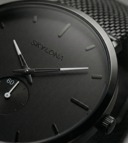 Classic White Chronograph Watch for Men