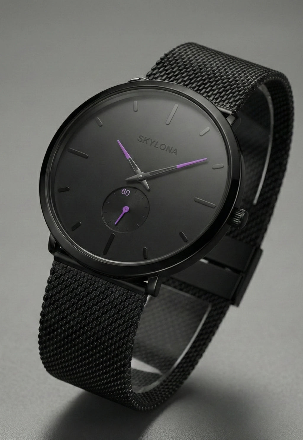 Classic Purple Chronograph Watch for Men