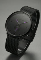 Classic Purple Chronograph Watch for Men