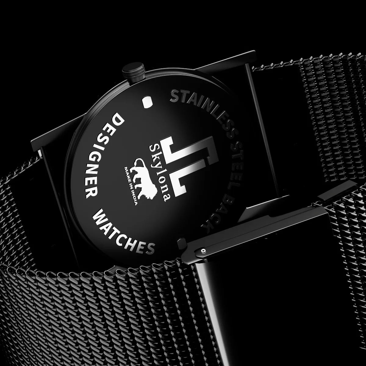 Man_wearing_Skylona_Elegance_Rose_Gold_watch_with_formal_shirt