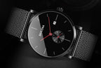 Carnival Collection Red Men Watch Small Seconds Dial 24hours