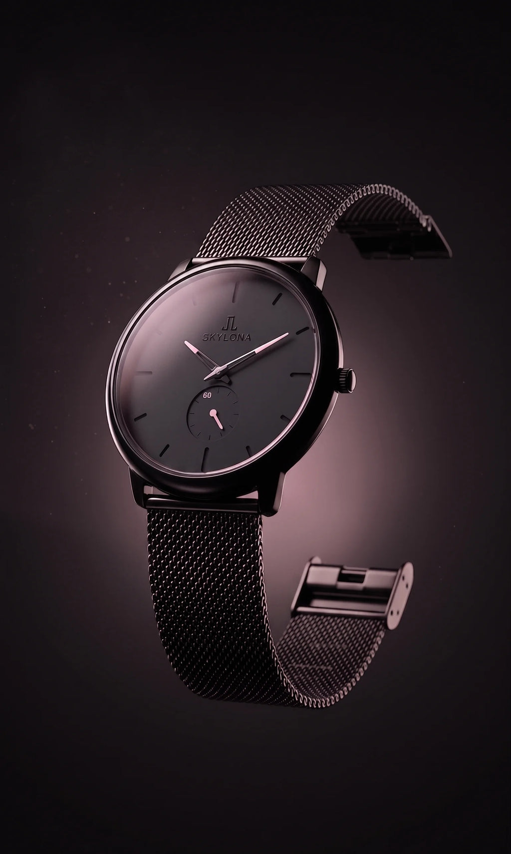 Classic Pink Chronograph Watch For Women