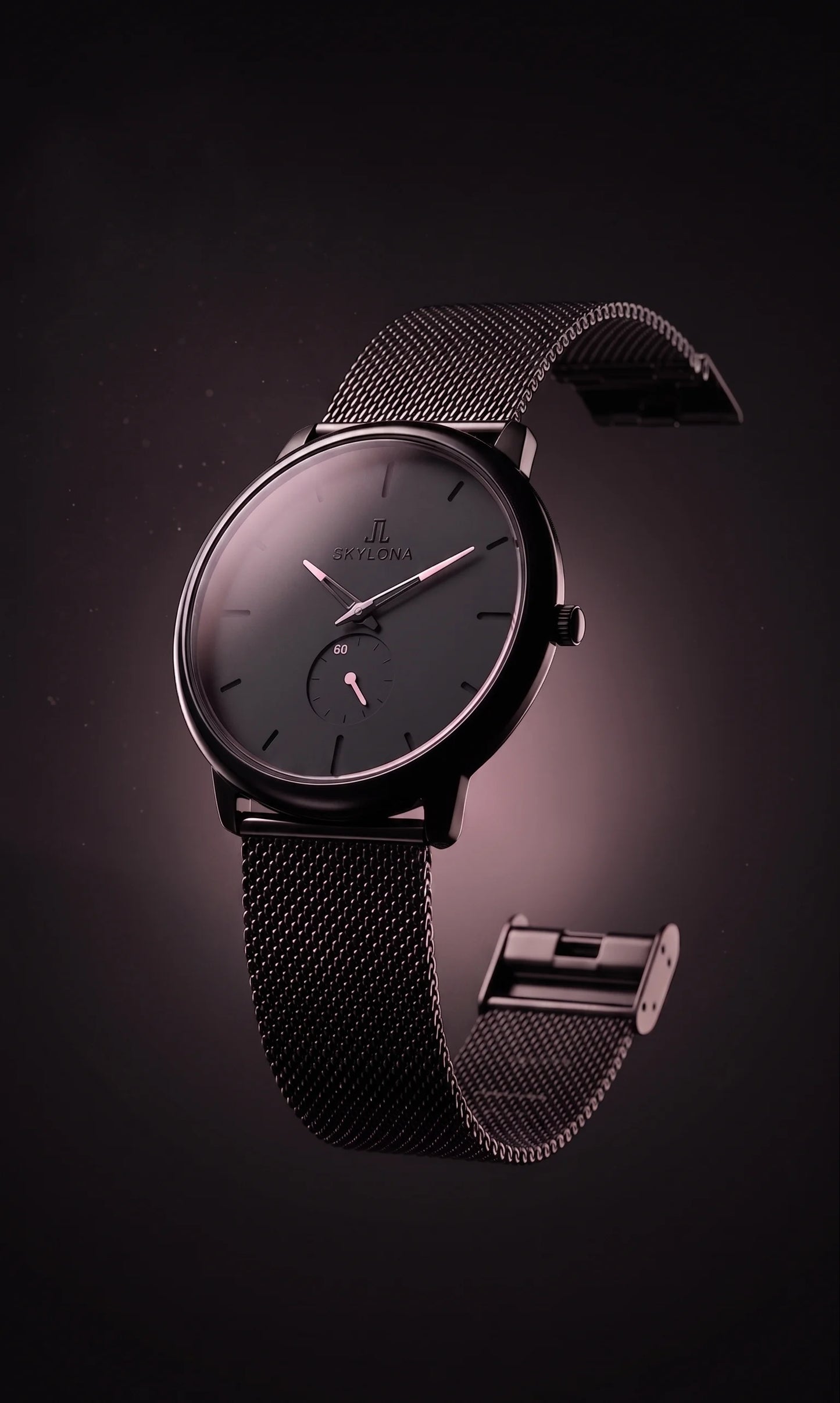 Classic Pink Chronograph Watch For Women