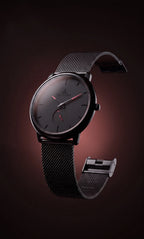 Classic Red Chronograph Watch for Men