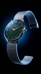 The Meridian Timepiece Forest Depth Green