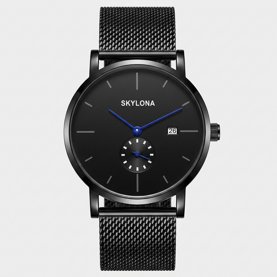 Carnival Collection Blue Men Watch Small Seconds Dial 24hours