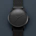Elegance Black Men’s Analog Watch