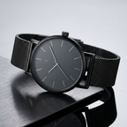 Elegance Black Men’s Analog Watch