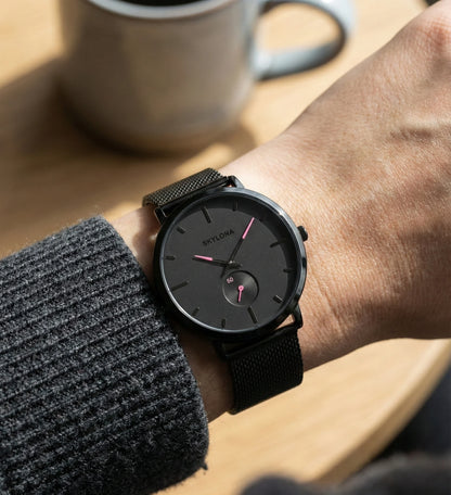 Classic Pink Chronograph Watch For Women