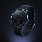 Carnival Collection Black Men Watch Small Seconds Dial 24hours
