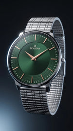 The Meridian Timepiece Forest Depth Green
