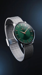 The Meridian Timepiece Forest Depth Green